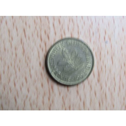 1992f 5 Pfennig Germany Coin