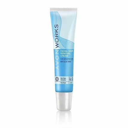 Avon Works Facial Hair Removal Cream 15ml BRAND NEW!