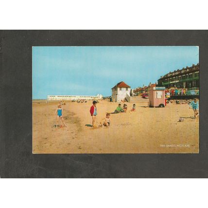Postcard Cheshire The Sands Hoylake