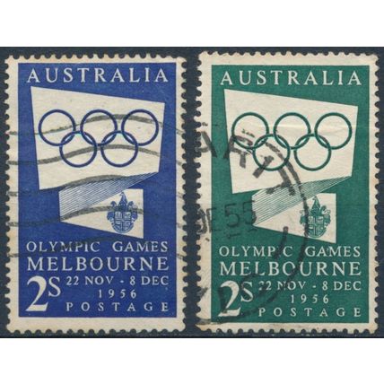 Olympic Games Propaganda - Australia 1954/55 - FH - SG 280 & 280a