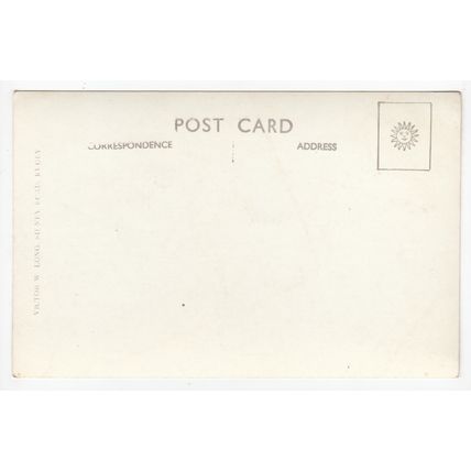The Hall Everdon Postcard RP Northamptonshire Publisher Victor W Long