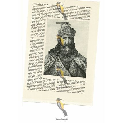 Charlemagne, Book Illustration (Print), 1935
