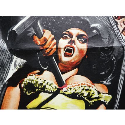 BLOOD SUCKERS / SLAUGHTER OF THE VAMPIRES (c.1962) UK Quad