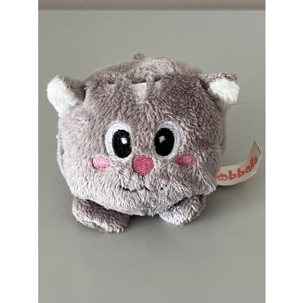 BOBBALLS GREY CAT (KEEL TOYS)