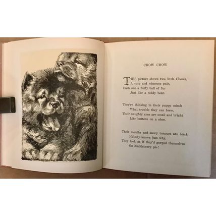 HARTSHORNE, ESTER KIMBALL. DOG GEREL. 1933, NEW CONDITION.