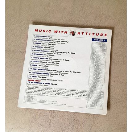 Music With Attitude - Volume 7 : Promotional CD from Rock Sound Magazine