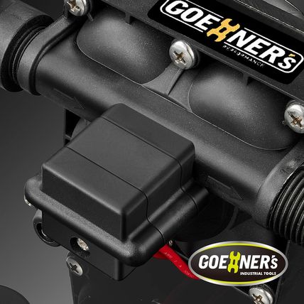 Upgraded Version] RV Fresh Water Pump, 12V DC 6GPM 70PSI Self-Priming Diaphragm