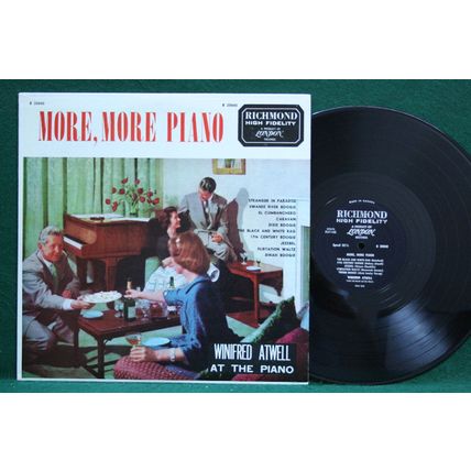 Winifred Atwell/Ted Heath - More, More Piano - B 20040 - EX-