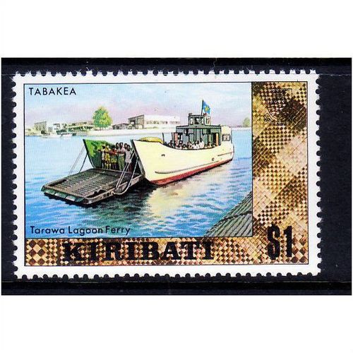 KIRIBATI 1979 SG 98 $1 TARAWA LAGOON FERRY U/M MINT