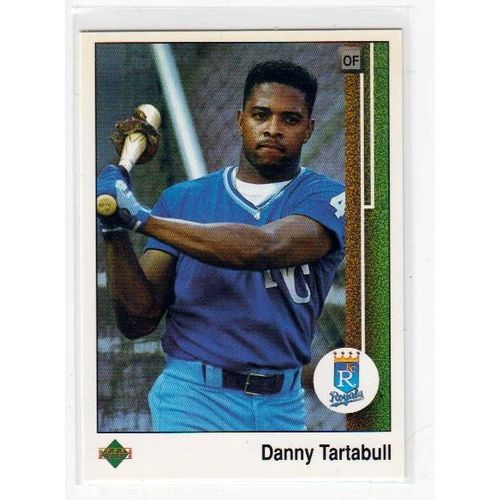 1989 Upper Deck Danny Tartabull baseball card #329 – Royals