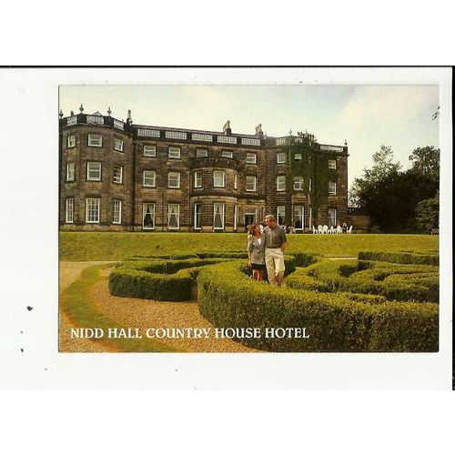 Yorkshire NIDD HALL Country House Hotel Postcard by Salmon (5-02-15-30)