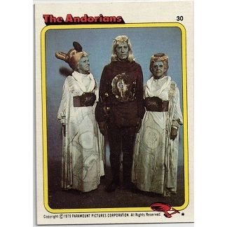 STAR TREK ' THE MOTION PICTURE ' card # 30 The Andorians (1979)