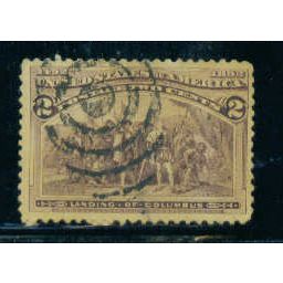 Used 231 2c Landing of Columbus Fine T1390