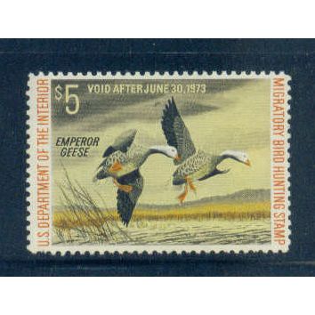 RW39 $5 Emperor Geese Very Fine MDG C1054