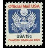 O129 13c Eagle Fine MNH G0603