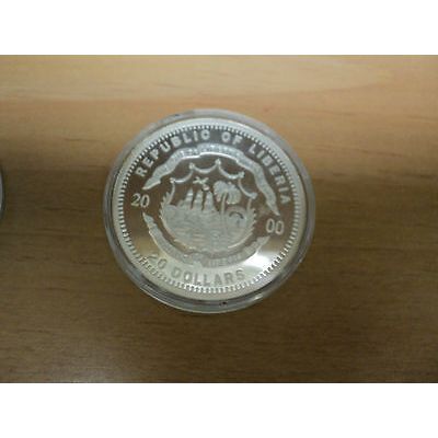 Two American Mint $20 Silver Coins Franklin Roosevelt and George Washington