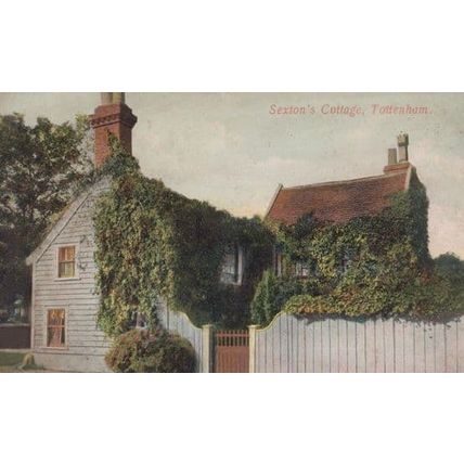 Sextons Cottage Tottenham Antique Postcard