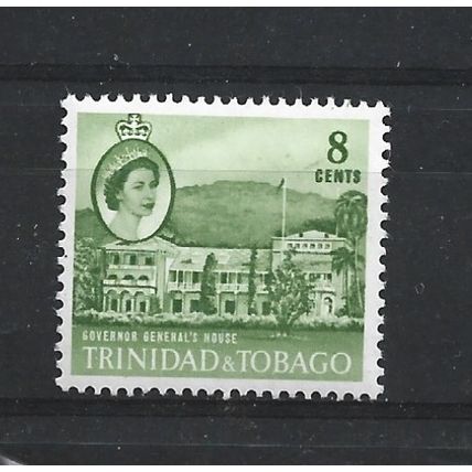 Trinidad&Tobago.SG288 8c Governor General's House.Mounted Mint.Oct23