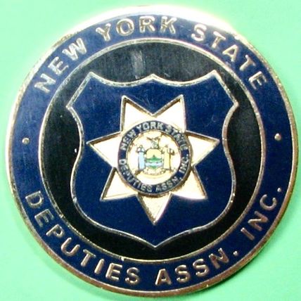 NY State Deputies Association. Challenge Coin. Souvenir. 1.5". 26b.