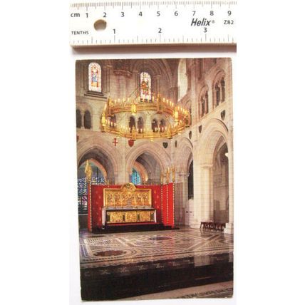 1970s postcard The Sanctuary, Buckfast Abbey