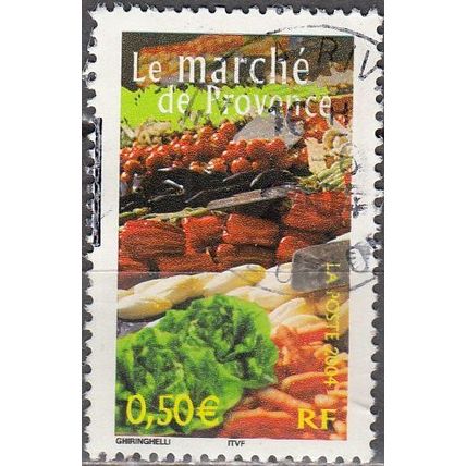 France 2004 Michel 3792 O Cote (2008) 1.20 € Le marché de Provence Cachet rond