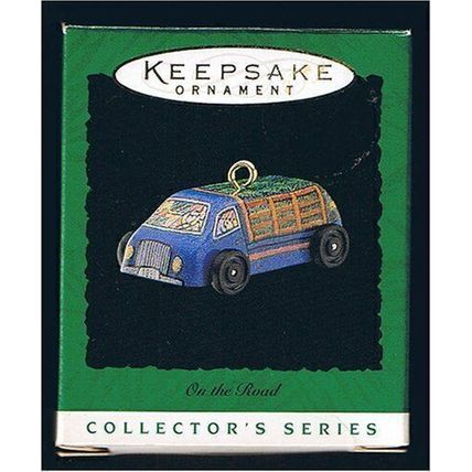 Hallmark Miniature Keepsake Ornaments QXM4101 On The Road 1996