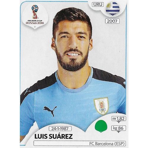 Panini's FIFA World Cup Russia 2018 Stickers: No.109 - Suárez (Luis)