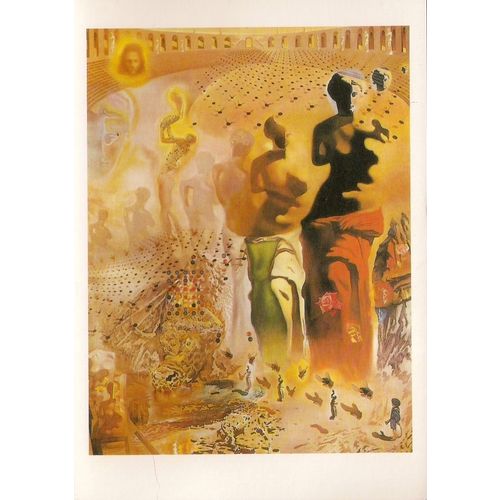 SALVADOR DALI<>HALLUCIGENIC BULLFIGHTER<>POSTCARD