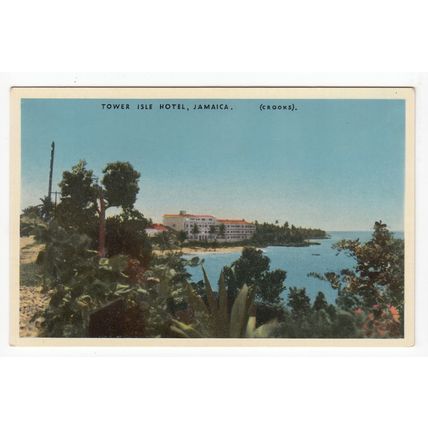 Tower Isle Hotel Jamaica Postcard J15