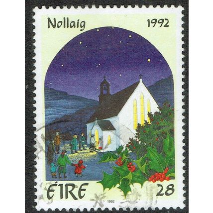 Ireland 1992 Christmas 28p Multicoloured SG861 FU