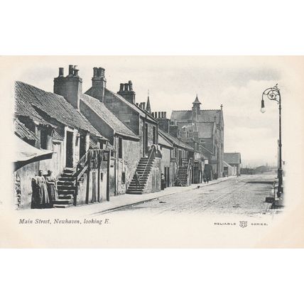 Main Street, Newhaven, Looking E Sussex Postcard (MLN77776)