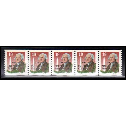 2149av 18c George Washington Very Fine MNH Dry Gum PNC 33333/5 X2425
