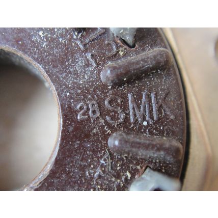 NOS SMK 12 Pin Compactron Plastic, Under-Chassis Mount, Valve / Tube Socket Base