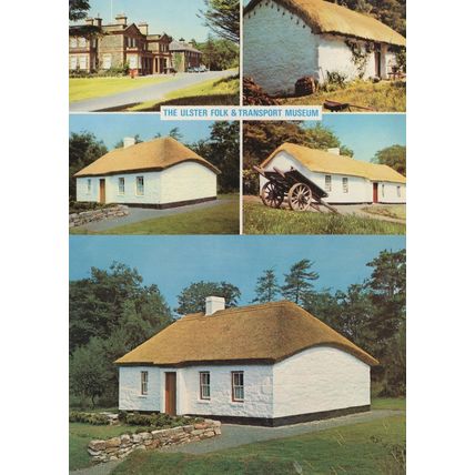 Florence Court County Fermanagh Irish Folk Museum 2x Postcard s