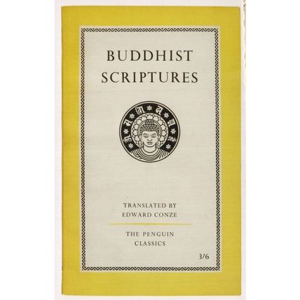 Buddhist Scriptures Edward Conze Penguin 1959 Book Postcard