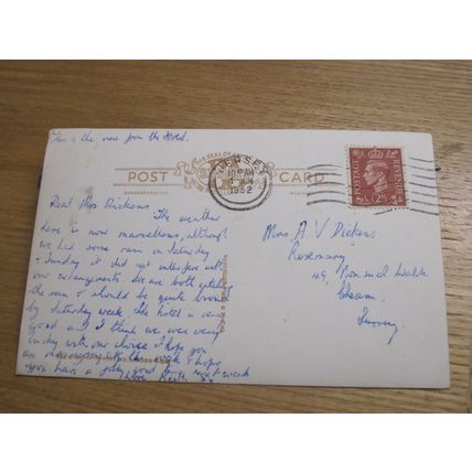 1950s Real photographic Postcard -Elizabeth Castle, Jersey -Channel Islands