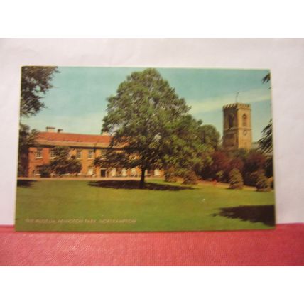MUSEUM, ABINGTON PARK, NORTHAMPTON unused postcard =