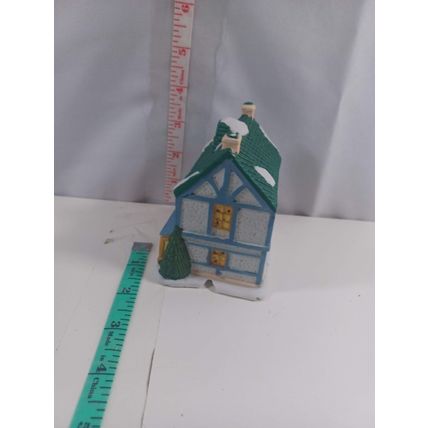 Vintage two story house Ceramic Building 4 inch good condtion