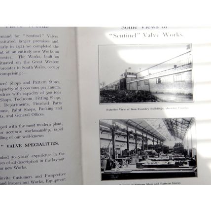 Steam, Live Steam, 1930 Sentinel Catalogue, Worcester