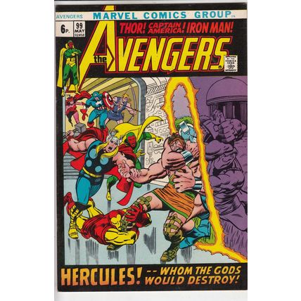 Avengers 99 - 1972 - BW Smith - Near Mint -
