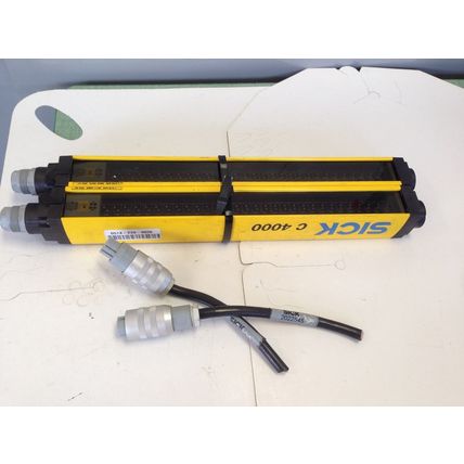 1 SET SICK C-4000 SAFETY LIGHT CURTAINS,C40S-0303CA010, C40E-0303CA010,IP65,SK
