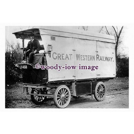 pu0971 - Great Western Railway First Battery Electric Van - print 6x4