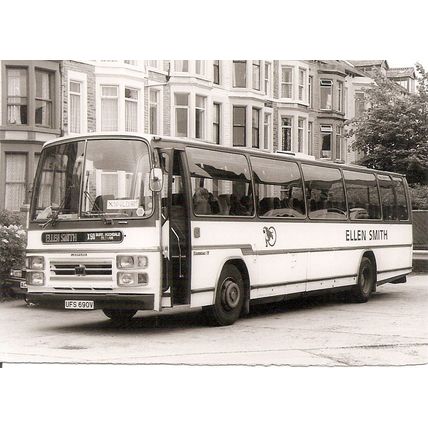 Black & White Photograph of Ellen Smith (Tours ) Ltd. of Rochdale - UFS 690V