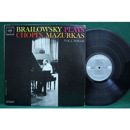 Alexander Brailowsky - Chopin: Mazurkas-Vol.1, No. 1-21 - ML 5802 - EX