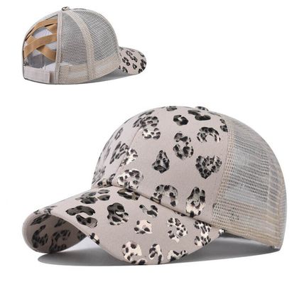 Bun Hat Cotton Summer Sun Sport Snapback Ponytail Baseball Cap Ladies High