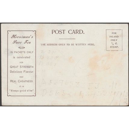 Horniman's Pure Tea - Lord Street, Southport, c.1905 - Frankel Postcard