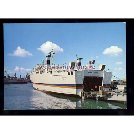 FE3147 - French Ferry - Penn Ar Bed , built 1974 - postcard
