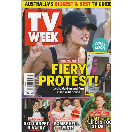 TV WEEK MAGAZINE - FEBRUARY 1-7, 2025 EDITION