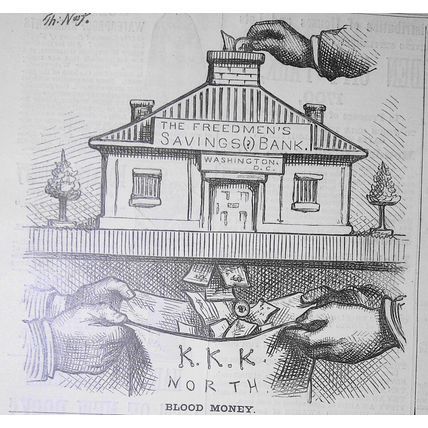 "Blood Money" By Thomas Nast. Harper's Weekly June 17, 1876 [African American]