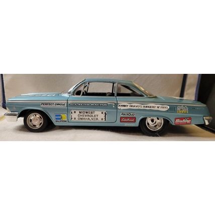1/18 ( IBWB ) Custom 1962 Chevy Bel Air , drag car ,